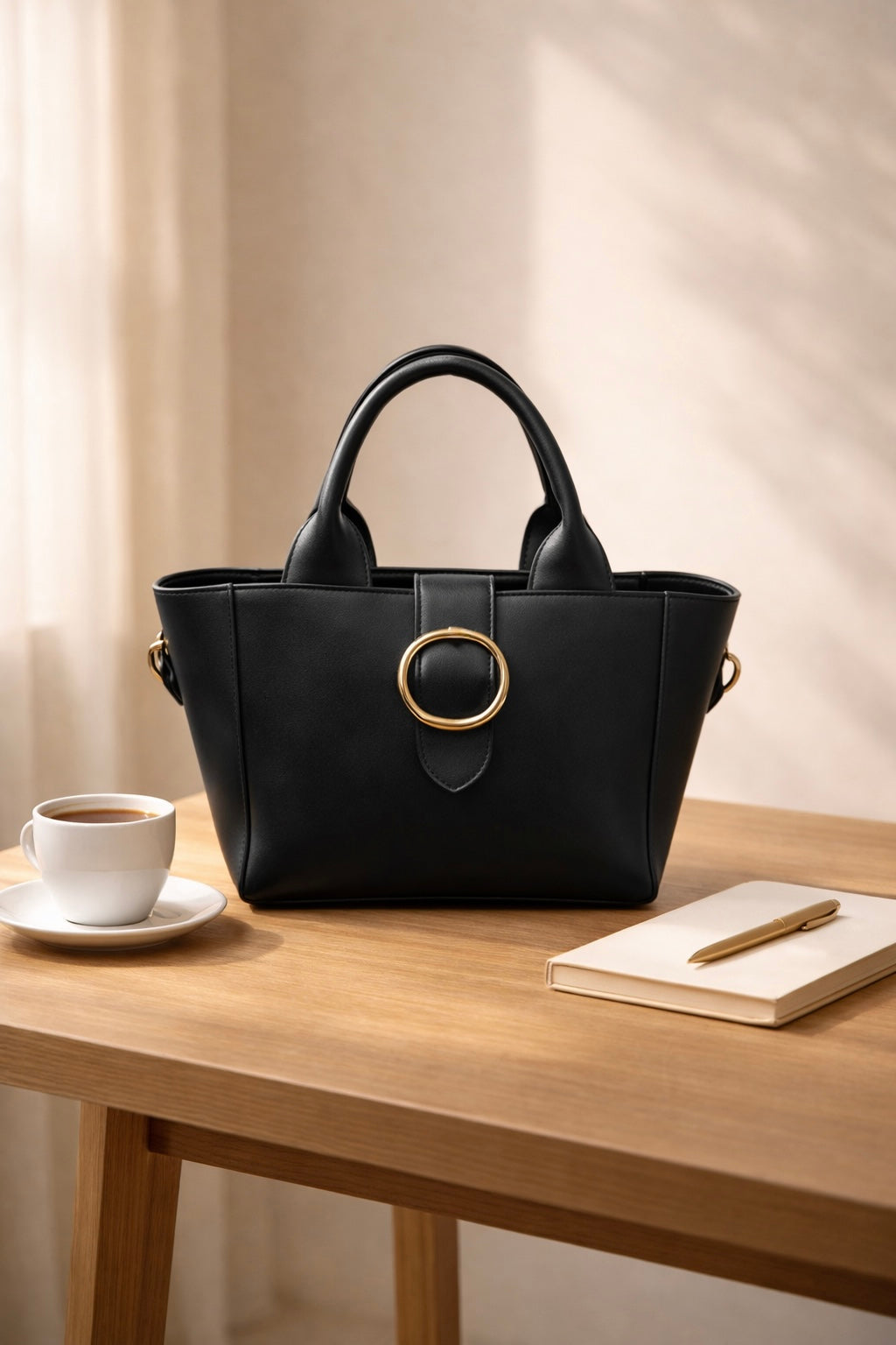 Round Zip Crossbody Bag